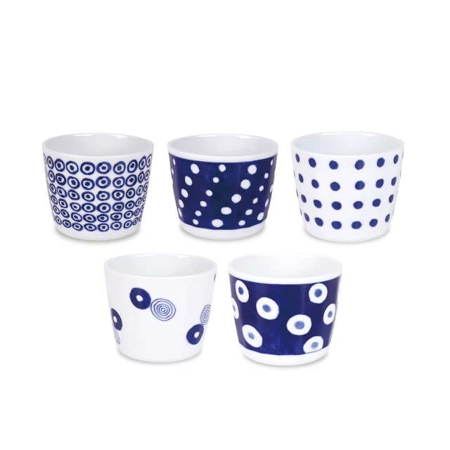 【西海陶器】日本波佐見燒染錦文樣五入碗公組(13x8cm/575ml) 歷史價格詳細信息