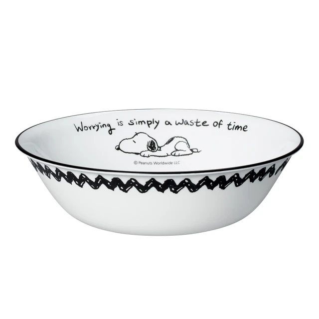 【CORELLE 康寧餐具】SNOOPY 復刻黑白10吋平盤(110) 歷史價格詳細信息
