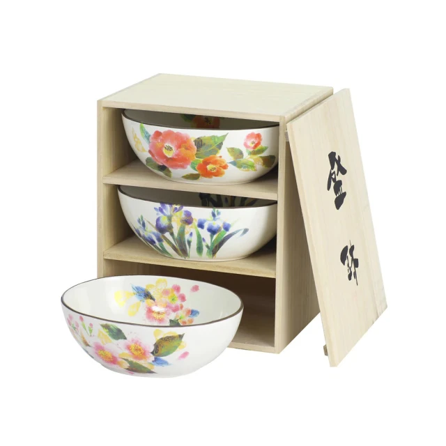 日本瓷器 鬆風榮一作 手工手繪染付，珍味皿，小碟，小缽，5客680 歷史價格詳細信息