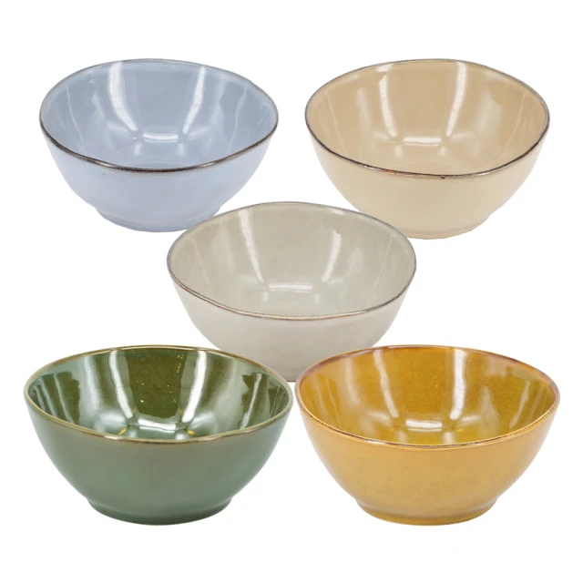 【YU Living 信歐傢居】日式漸變砂釉撞色碗 670ml(漸層藍灰色咖啡色/餐碗 湯碗 沙拉碗) 歷史價格詳細信息