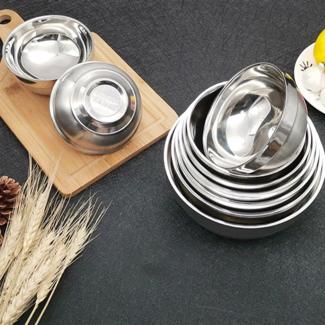 304不銹鋼碗【20cm/單入】(附筷子) 隔熱碗 防燙碗 歷史價格詳細信息