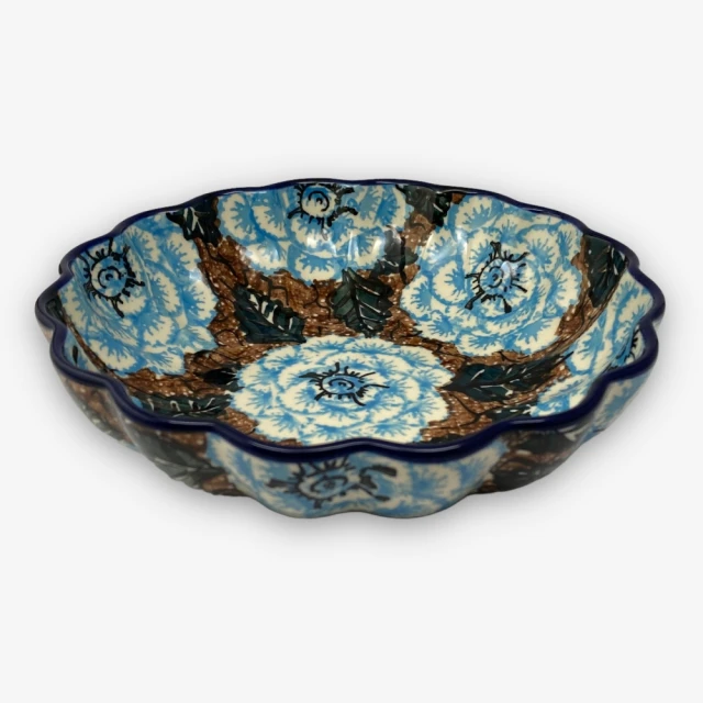 【SOLO 波蘭陶】CA 波蘭陶 19CM 波浪碗 朝陽黃牡丹系列 CERAMIKA ARTYSTYCZNA 歷史價格詳細信息