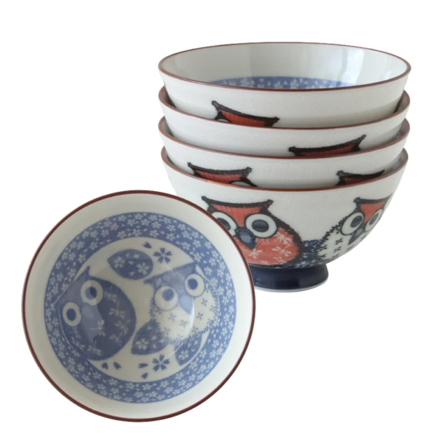 【Just Home】日本製貓頭鷹陶瓷7吋拉麵碗2件組(1000ml 日本製 湯碗 麵碗 泡麵碗) 歷史價格詳細信息
