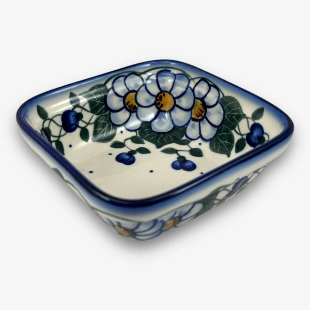 【SOLO 波蘭陶】WR 波蘭陶 11.5CM 方深碗 中世紀花園系列 歷史價格詳細信息