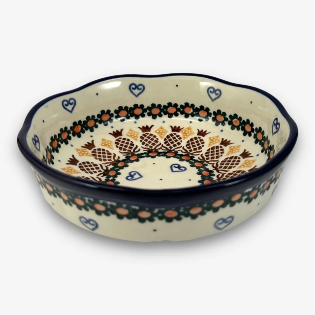 【SOLO 波蘭陶】CA 波蘭陶 15CM 翻邊碗 綠香梨系列 CERAMIKA ARTYSTYCZNA 歷史價格詳細信息