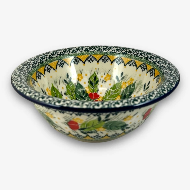 【SOLO 波蘭陶】CA 波蘭陶 15CM 翻邊碗 綠香梨系列 CERAMIKA ARTYSTYCZNA 歷史價格詳細信息