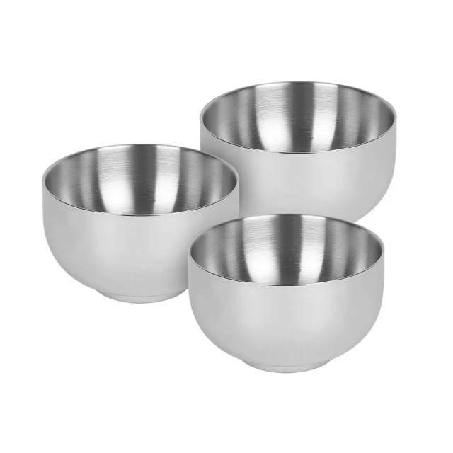 厚實316不鏽鋼雙層隔熱碗12cm3入組 歷史價格詳細信息