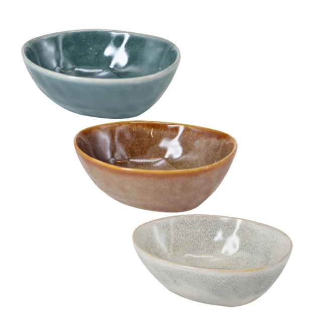 【YU Living 信歐傢居】日式漸變砂釉撞色碗 670ml(漸層藍灰色咖啡色/餐碗 湯碗 沙拉碗) 歷史價格詳細信息