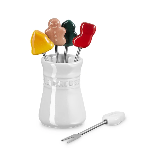 LE CREUSET-瓷器餐叉組 5入 (艾莉絲黃/薄荷藍/粉彩紫/牛奶粉/海岸藍) 歷史價格詳細信息