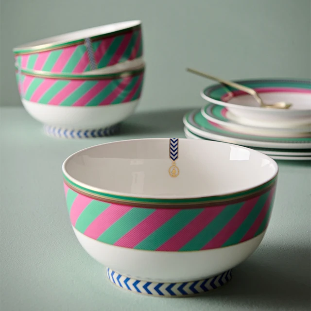 【PIP STUDIO】買一送一★Chique Gold 碗20.5cm-粉(買就送質感餐廚選品) 歷史價格詳細信息