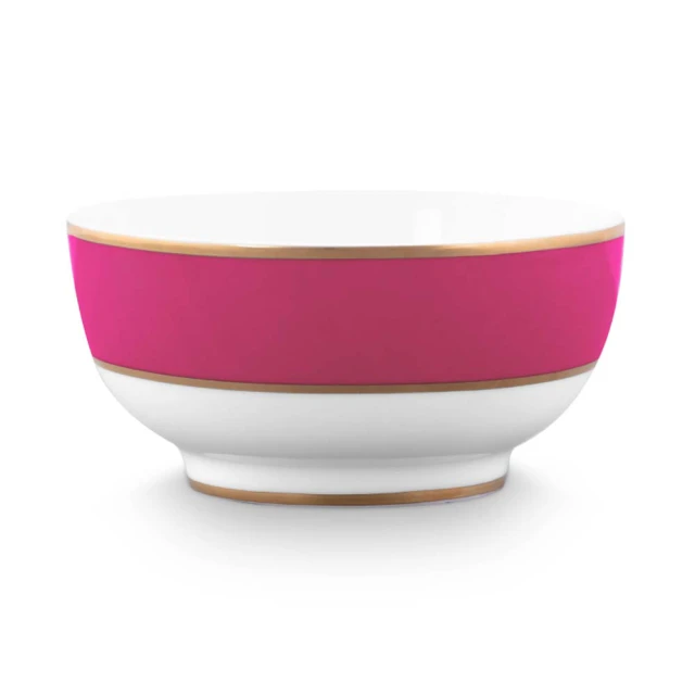 【PIP STUDIO】買一送一★Chique Gold 碗20.5cm-粉(買就送質感餐廚選品) 價格比較,價格查詢,歷史價格詳細信息