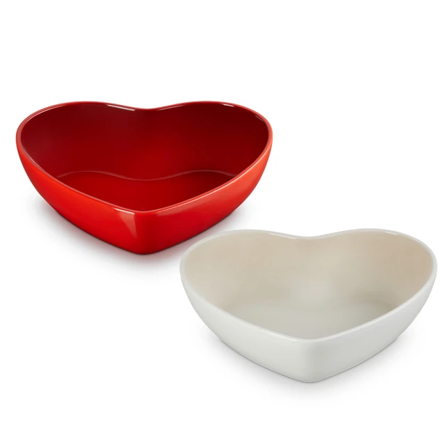 LE CREUSET-瓷器花蕾系列心型盤 23cm(櫻桃紅/貝殼粉/海洋之花/蛋白霜) 歷史價格詳細信息