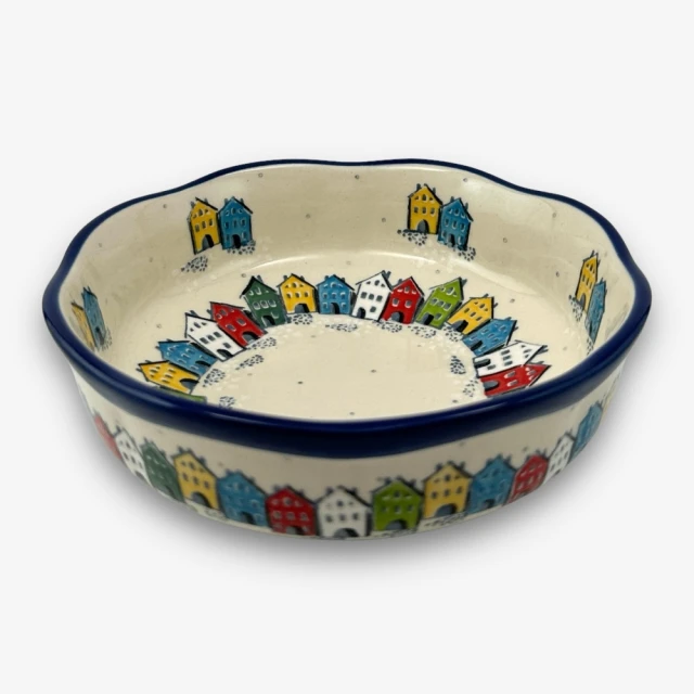 【SOLO 波蘭陶】CA 波蘭陶 15CM 翻邊碗 綠香梨系列 CERAMIKA ARTYSTYCZNA 歷史價格詳細信息