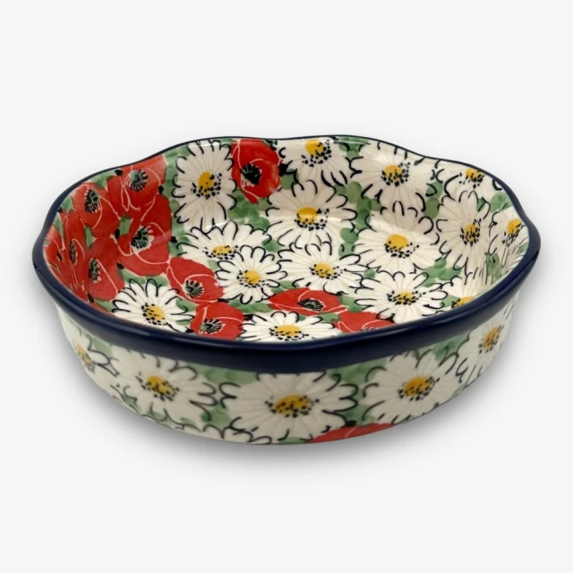 【SOLO 波蘭陶】CA 波蘭陶 15CM 翻邊碗 綠香梨系列 CERAMIKA ARTYSTYCZNA 歷史價格詳細信息