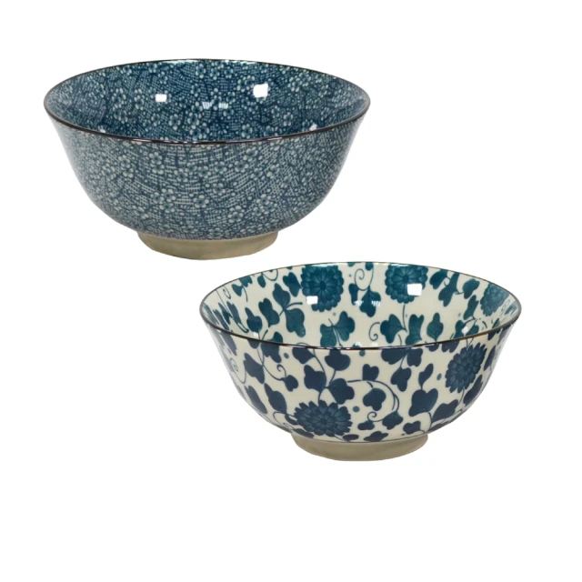 【YU Living 信歐傢居】日式漸變砂釉撞色碗 670ml(漸層藍灰色咖啡色/餐碗 湯碗 沙拉碗) 歷史價格詳細信息