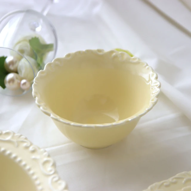 【Just Home】浪漫浮雕陶瓷碗盤5件組-兩色可選(飯碗 碗 碗盤 盤 可微波) 歷史價格詳細信息