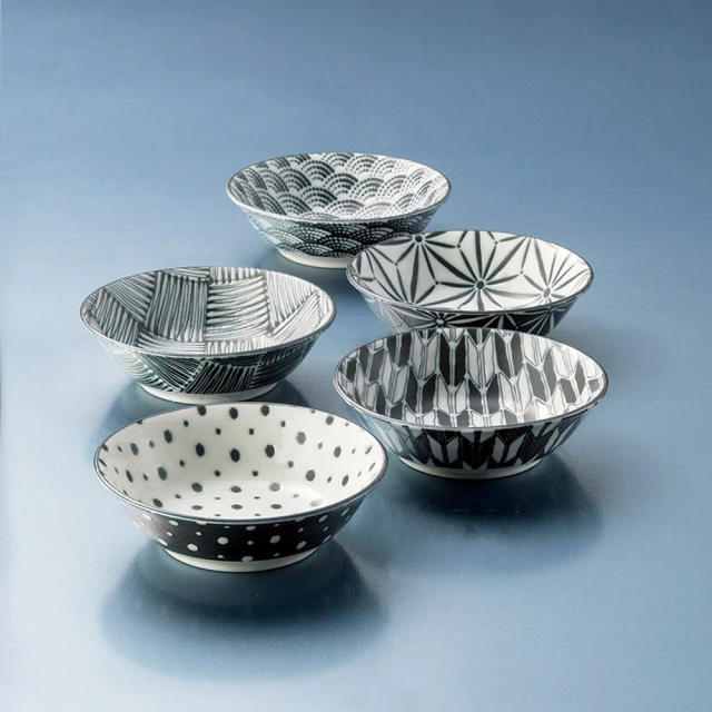 有種創意 - 日本美濃燒 - 小紋小碟 - 禮盒組(5件式) - 9cm 歷史價格詳細信息