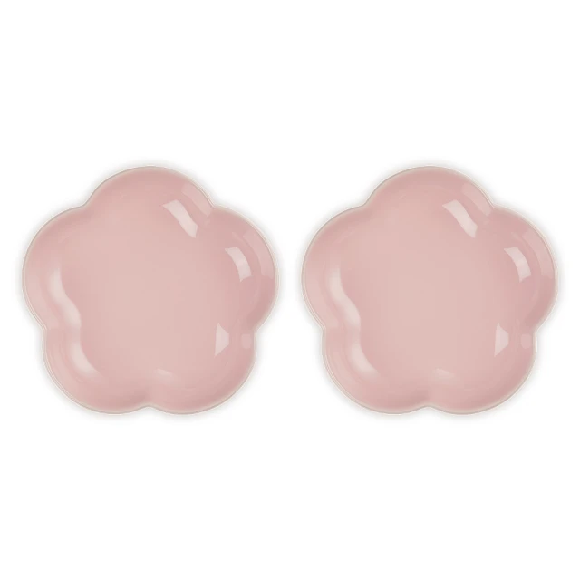 LE CREUSET-瓷器花型盤 (中) 5入 (貝殼粉/淡粉紫/湖水綠/蛋白霜/燧石灰) 歷史價格詳細信息