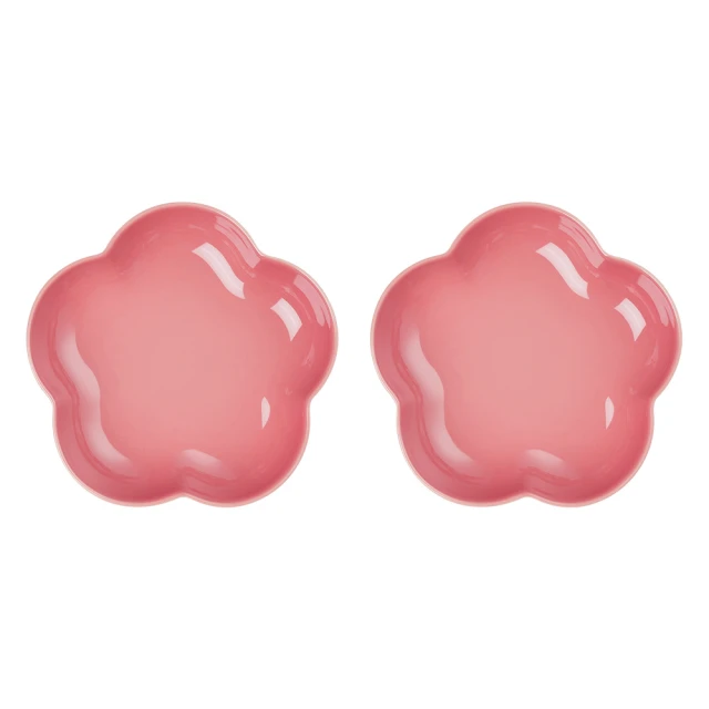 LE CREUSET-瓷器花型盤 (中) 5入 (貝殼粉/淡粉紫/湖水綠/蛋白霜/燧石灰) 歷史價格詳細信息