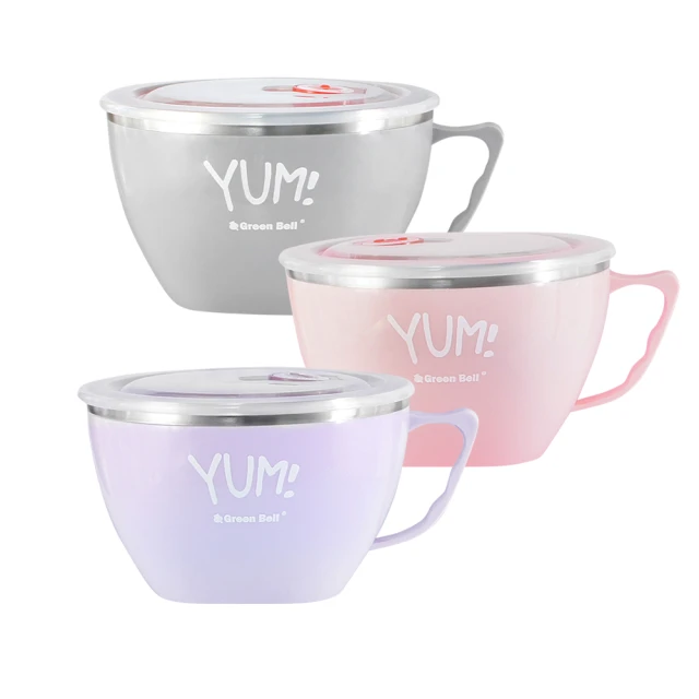 【GREEN BELL 綠貝】YUM!頂級316不鏽鋼超大容量隔熱泡麵碗1200ml 歷史價格詳細信息