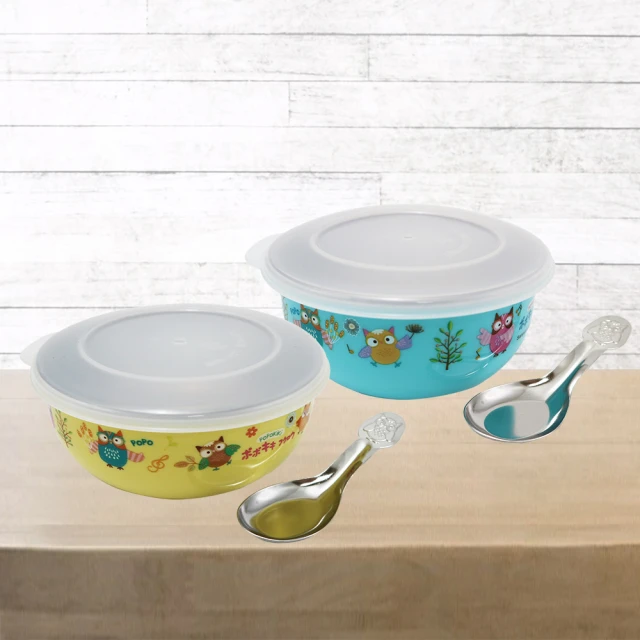 PoPoKiKi 不銹鋼雙耳隔熱碗 (單入)【佳兒園婦幼館】 歷史價格詳細信息