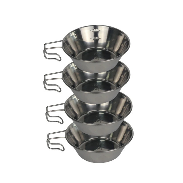 【Camping Ace】野樂不鏽鋼露營碗 ARC-1569 4入組+贈收納網袋(露營碗 露營 304不鏽鋼 餐具 碗 露營餐具) 價格比較,價格查詢,歷史價格詳細信息