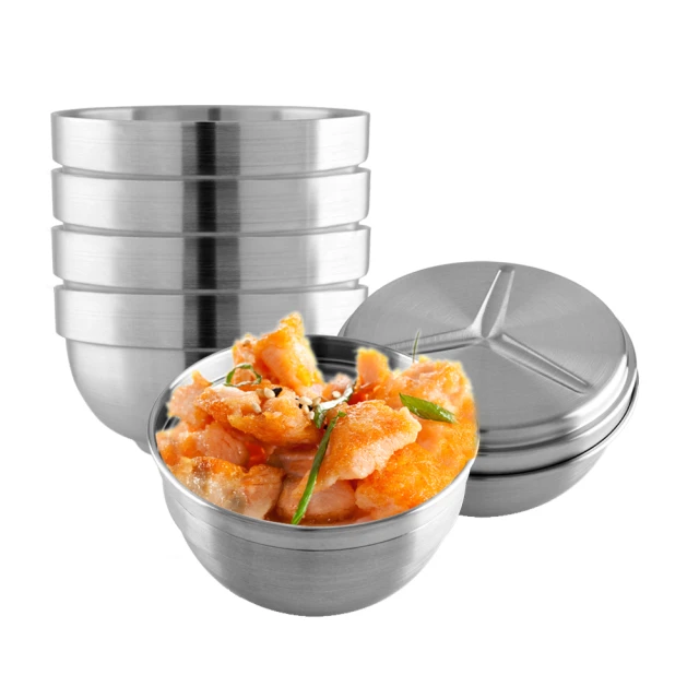 【仙德曼 SADOMAIN】（6入組）316不鏽鋼雙層附蓋隔熱碗14cm(隔熱碗/餐碗/飯碗/湯碗/附蓋) 價格比較,價格查詢,歷史價格詳細信息