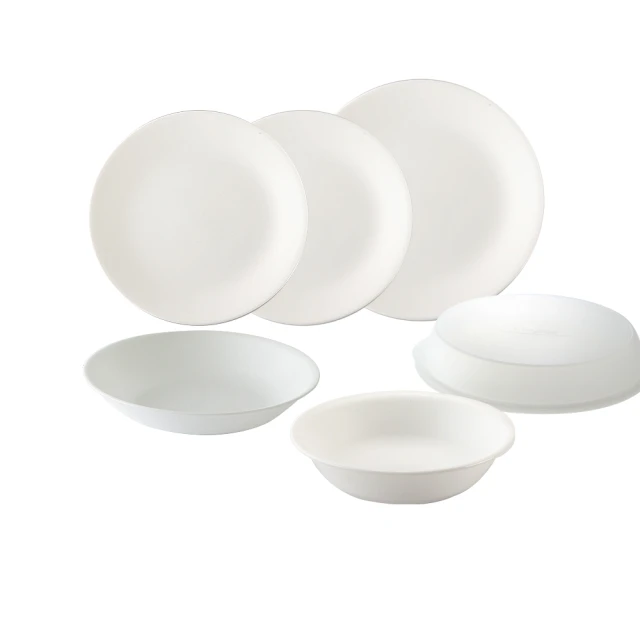 【CorelleBrands 康寧餐具】純白8件式碗盤組(H11) 歷史價格詳細信息