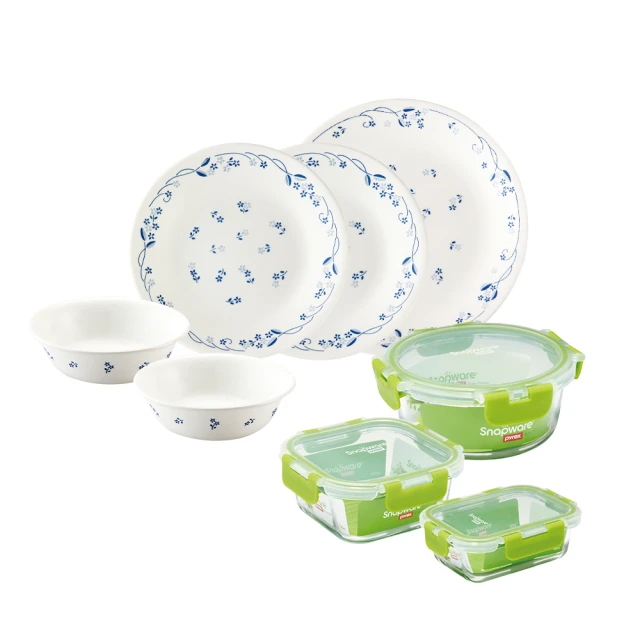 【CorelleBrands 康寧餐具】古典藍2件式湯碗組(贈8吋微波蓋) 歷史價格詳細信息