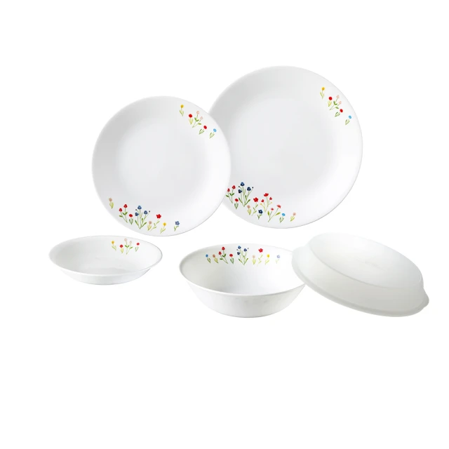 【CORELLE 康寧餐具】春漾花朵5件式碗盤組(501) 歷史價格詳細信息