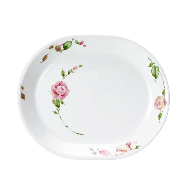 【CORELLE 康寧餐具】田園玫瑰10吋平盤(110) 歷史價格詳細信息