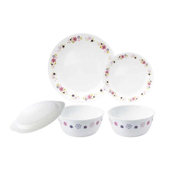 【CorelleBrands 康寧餐具】花漾派對7件式餐盤組(G03) 歷史價格詳細信息