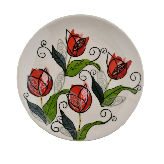 【美學生活】波蘭陶  Zaklady 奶油碟{含蓋} 20x10.5cm 波蘭手工製 牛油碟 有蓋子點心碟 歷史價格詳細信息