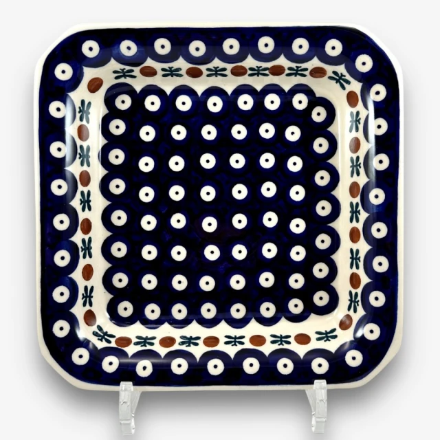 【SOLO 波蘭陶】Manufaktura 波蘭陶 10CM 方型碗 傳統圖騰系列（黃色） 歷史價格詳細信息