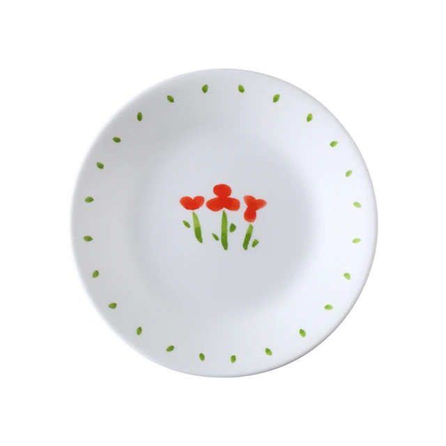 【CORELLE 康寧餐具】小紅花方型早餐.點心盤(2206) 歷史價格詳細信息