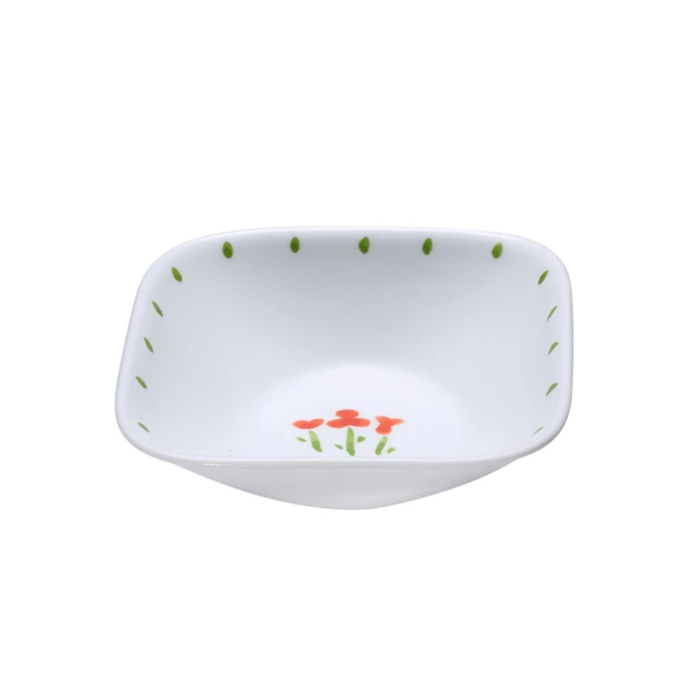 【CORELLE 康寧餐具】小紅花方型早餐.點心盤(2206) 歷史價格詳細信息