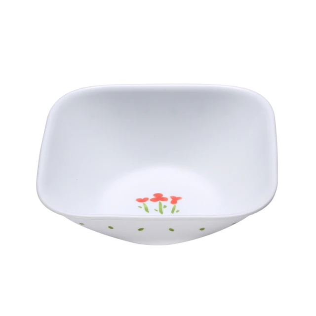 【CORELLE 康寧餐具】小紅花方型早餐.點心盤(2206) 歷史價格詳細信息
