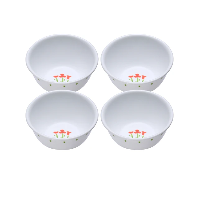 【CorelleBrands 康寧餐具】小紅花4件式方形餐盤組(D06) 歷史價格詳細信息