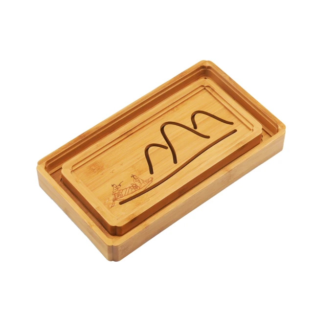 【菊川本味】直邊竹托盤-大-36cm(竹盤 木盤 木質盤 竹餐盤 木餐盤 套餐盤 可疊托盤 長方托盤 把手餐盤) 歷史價格詳細信息