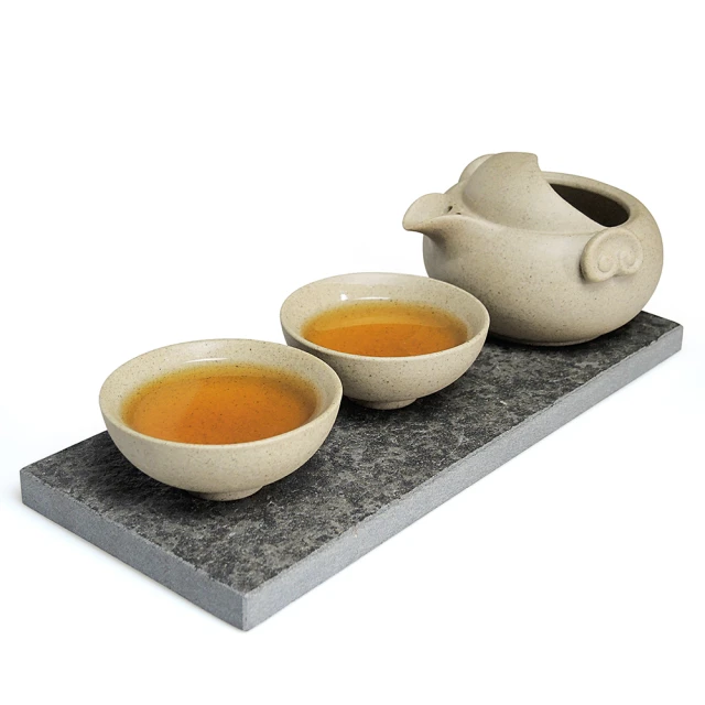 粗陶旅行茶具套裝快客杯子便攜式露營戶外旅游泡茶杯一壺三杯茶壺 歷史價格詳細信息