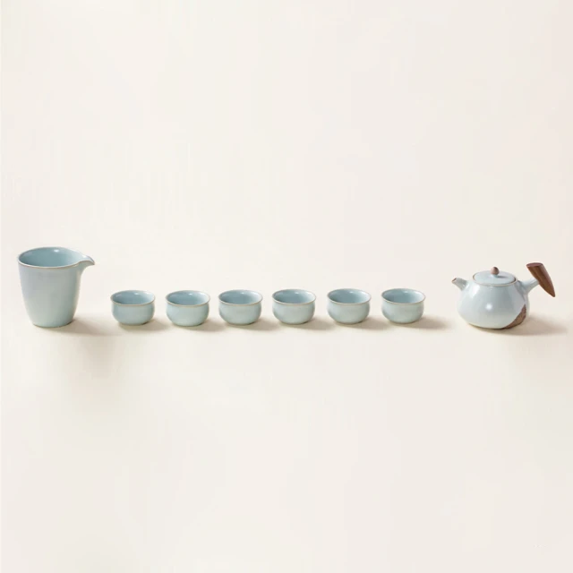 【LohasPottery 陸寶】汝窯仙石隨手泡-旅行茶具(一壺一杯一壺袋) 歷史價格詳細信息