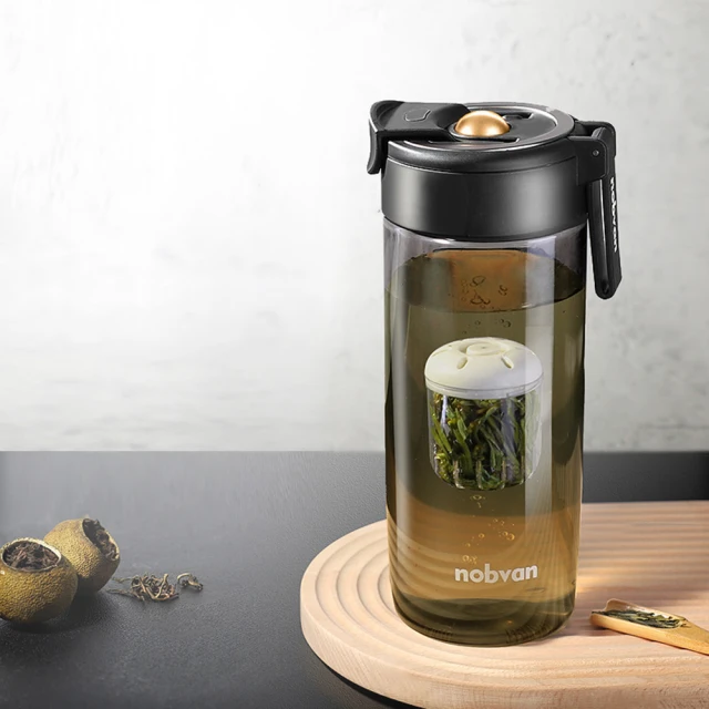 【NOBVAN 諾百紛】第三代磁彈泡茶隨行杯 800ml(沖泡茶杯 隨行杯 冷水壺) 歷史價格詳細信息