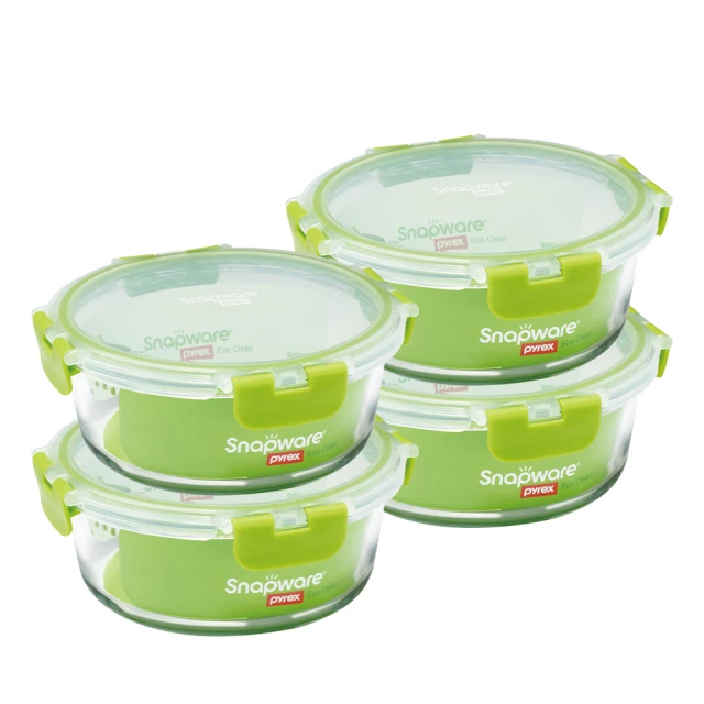 【CorelleBrands 康寧餐具】可拆扣玻璃保鮮盒長方380ml超值4件組(D07) 歷史價格詳細信息