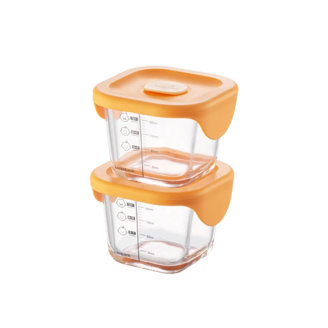 樂扣樂扣LOCKLOCK寶寶副食品耐熱玻璃調理盒3入組 歷史價格詳細信息