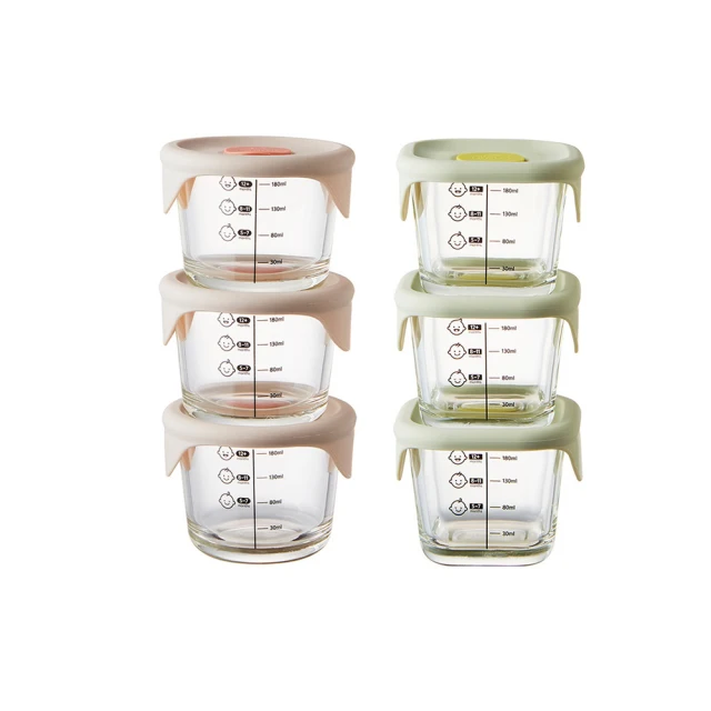 樂扣樂扣LOCKLOCK寶寶副食品耐熱玻璃調理盒3入組 歷史價格詳細信息