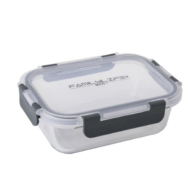 【FL生活+】秒扣可微波強化耐熱玻璃保鮮盒-長型 雙格半隔斷 640ml 便當盒 SGS檢驗合格 FL-236 歷史價格詳細信息