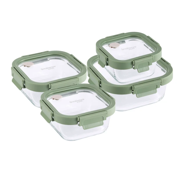 【CorelleBrands 康寧餐具】文青款 全可拆玻璃保鮮盒四件組(D16) 歷史價格詳細信息