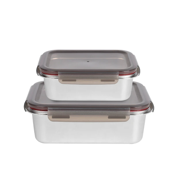 【Nerez】密雅可微波316不鏽鋼保鮮盒3件組650ml+1300ml+2250ml 歷史價格詳細信息