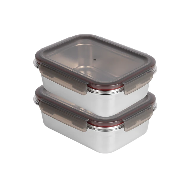 【Nerez】密雅可微波316不鏽鋼保鮮盒3件組650ml+1300ml+2250ml 歷史價格詳細信息