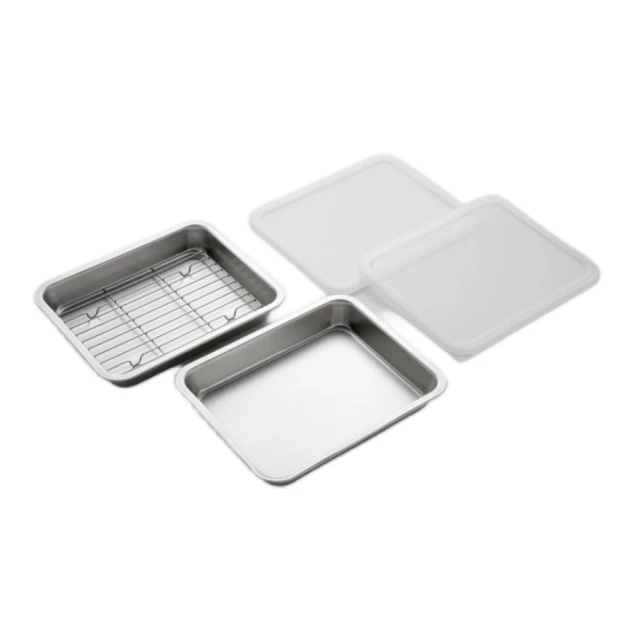 Arnest日本製 淺型含蓋不鏽鋼濾網保鮮盒七件組 [76437] 歷史價格詳細信息